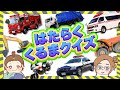 【実写】はたらくくるま🌈大人気のりものクイズ!消防車・救急車・パトカーも!|知育・子供向け