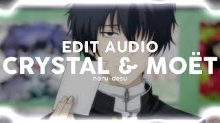 crystal & moët - morgenshtern [edit audio]