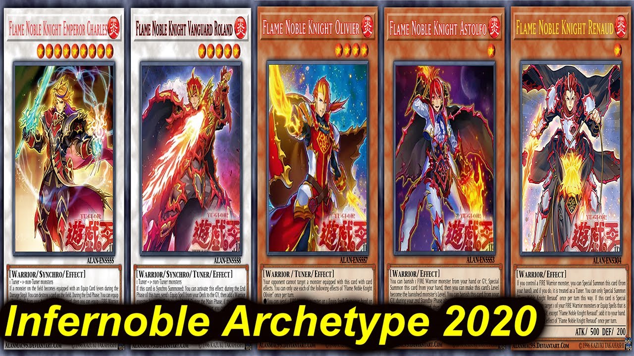 【YGOPRO】INFERNOBLE KNIGHT NEW ARCHETYPE DECK 2020