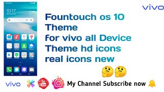 Fountouch os 10 Theme For vivo all smartphone screenshot 5