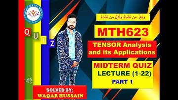 MTH623 Midterm Quiz solution by taleemi markaz