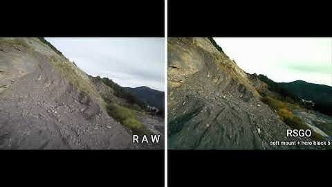 RAW  VS  RSGO 👀 (on gopro hero 5 with Softmount)