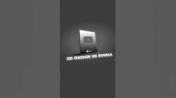 How to make 3d objects in figma || Figma 3d tutorial  #shorts