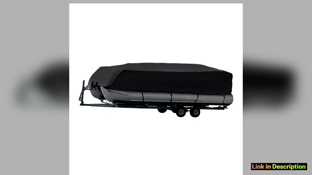 1724ft For Universals Heavy Boat Covers 210D Waterproof Dustproof Trailerable Pontoon Boat Cover