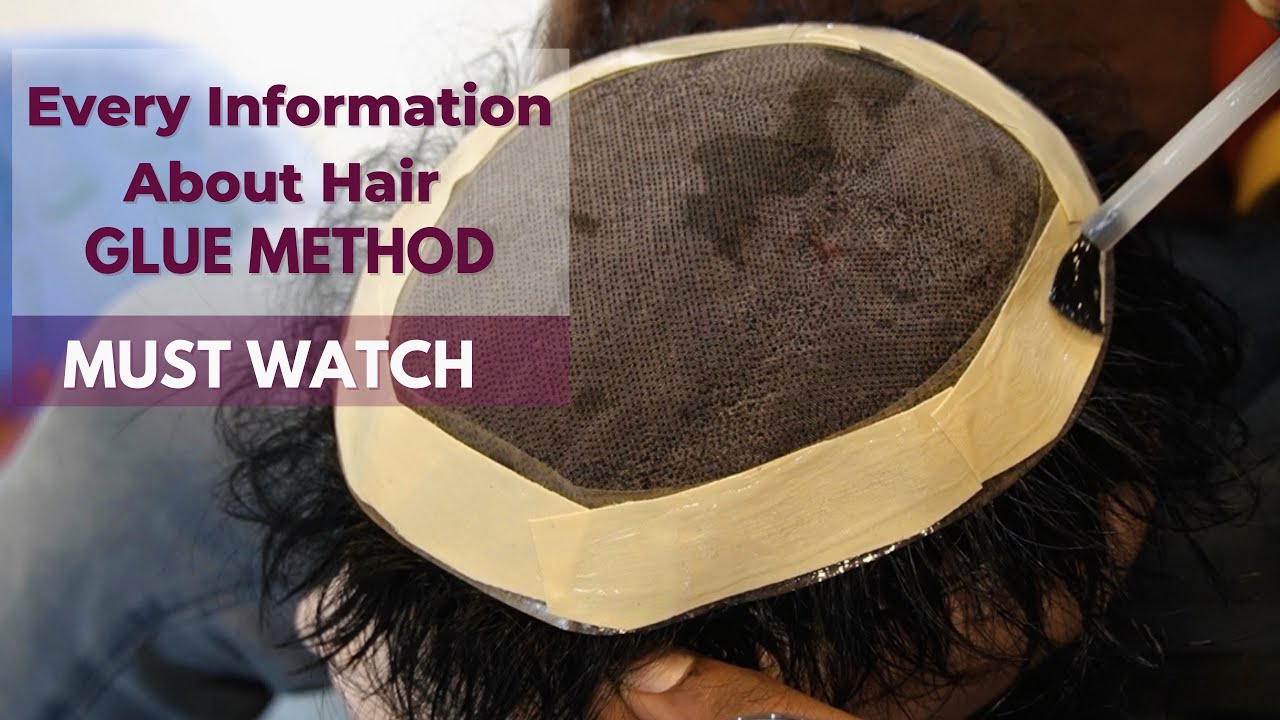 What Is Hair Glue Method Non Surgical Hair Replacement Hair patch