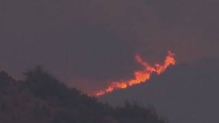 Thousands evacuate due to fast-moving Pole Creek Fire