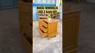 Nakas Minimalis Laci 3 #nakas #mejanakas #nakaslaci #furniturejepara