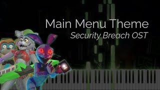 Fnaf Security Breach - Le Screen Piano Cover
