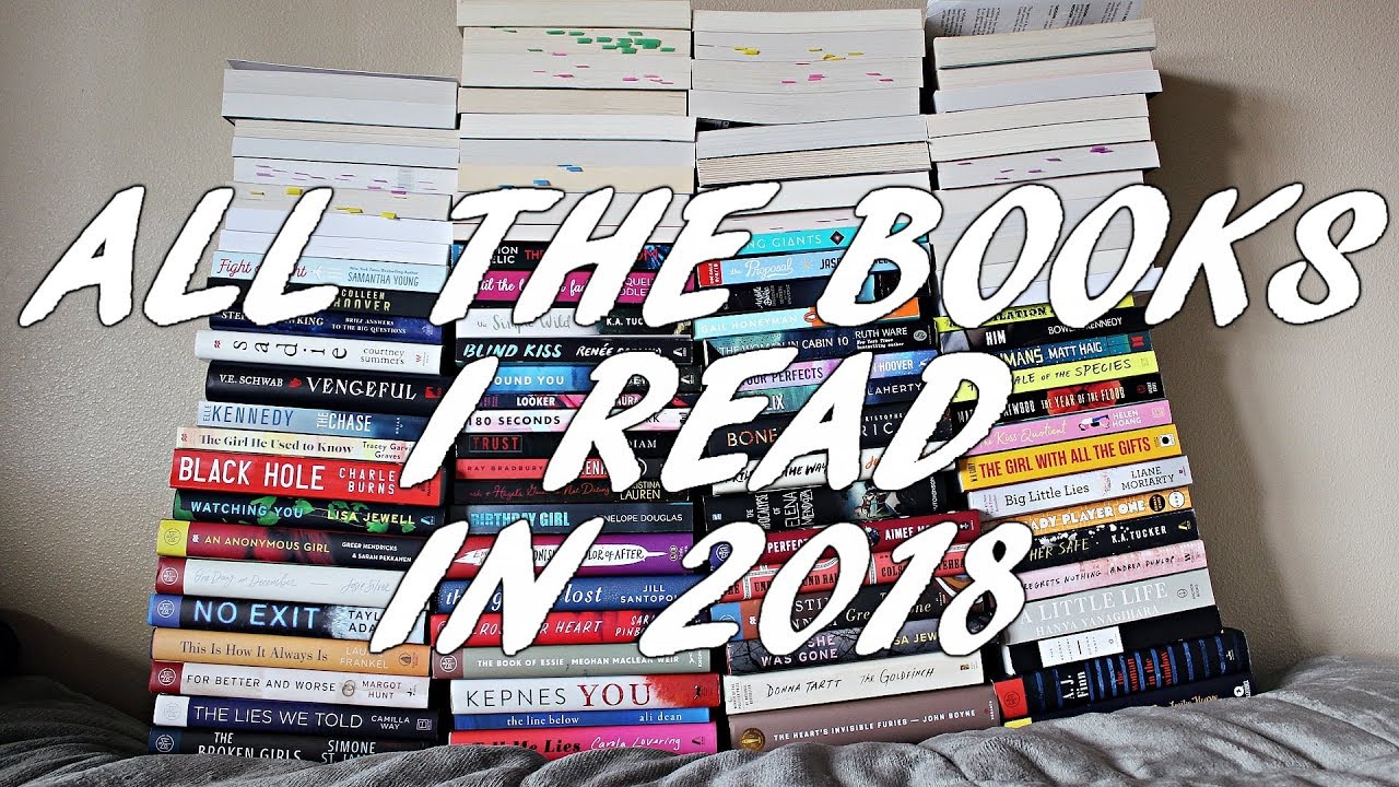 ALL the books I read in 2018 + STATS