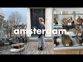 Lets go to amsterdam  exploring the city thrifting  eating delicious food