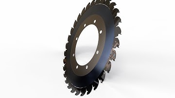 Maya / Keyshot tutorial : How to create a Saw blade