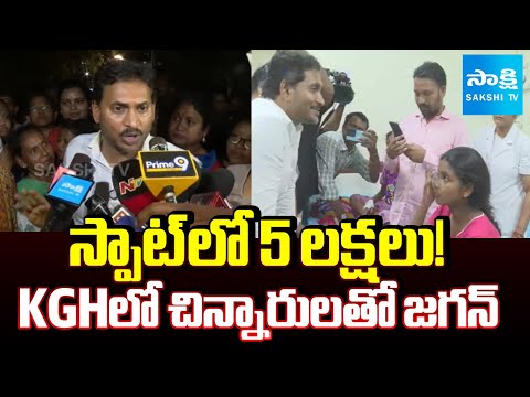 తప్పు ప్రభుత్వానిదే | Jagan Announced 5 Lakhs To Victims | Demanded 25 Lakhs Compensation From GOVT. - SAKSHITV