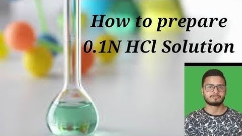 How to prepare 0.1N HCl Solution || Pharmagyan || Quality Control