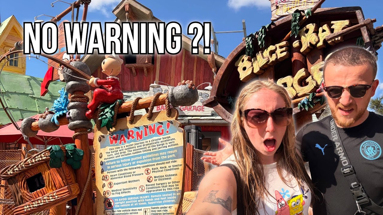 The Best Days at Universal Are the Unplanned Ones | Soaked on Popeyes & Stuck on Spiderman