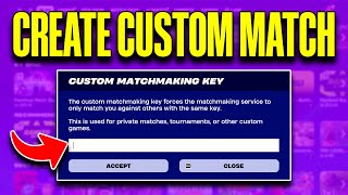 How to Create Custom Match in Fortnite (2024) - How to Join Private Match in Fortnite