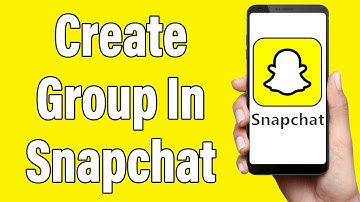 How To Create Group In Snapchat 2022 | Make Snapchat Group Chat | Snapchat Mobile App