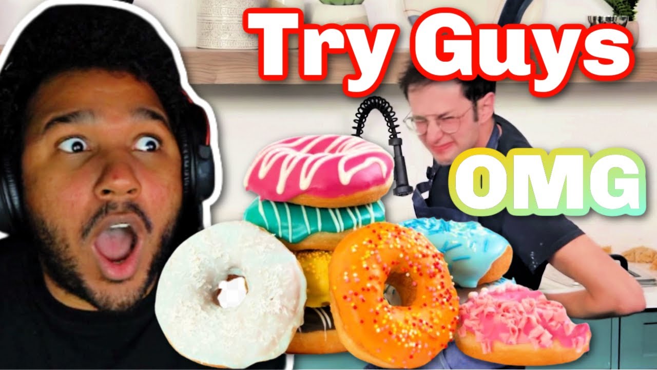 Try Guys Make Donuts WITHOUT A Recipe Now I Want Donuts YouTube