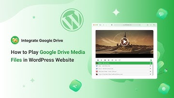 How to Play Google Drive Media Files in WordPress Website