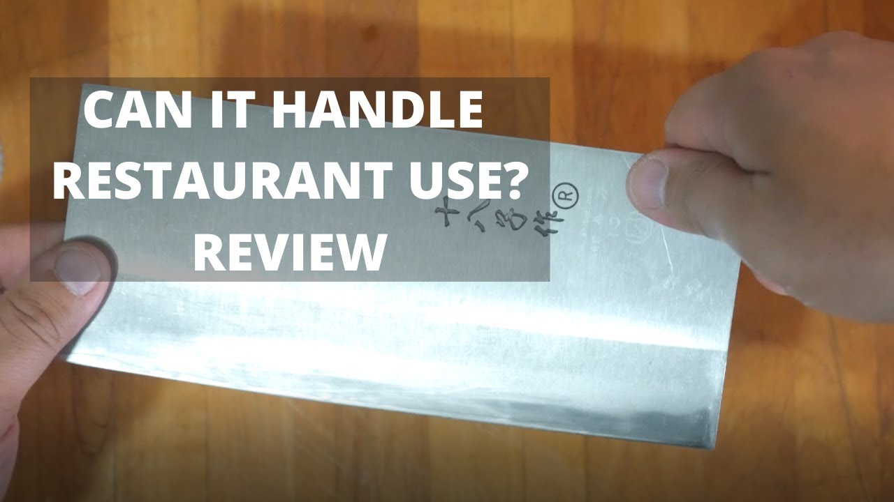 Shi Ba Zi Zuo Chinese Cleaver Review - All Purpose Cleaver P01