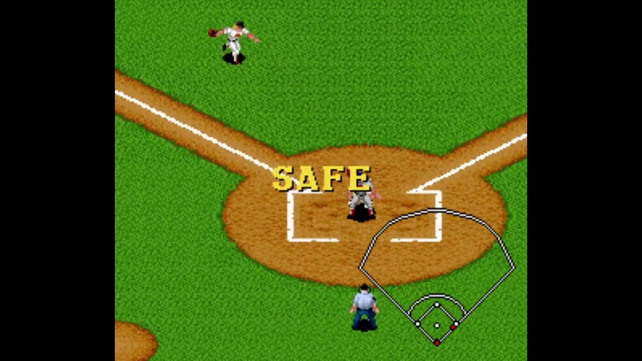 Ken Griffey Jr. Presents Major League Baseball, Braves vs Giants Game 13 (Super Nintendo)