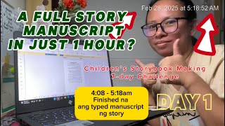 ANO ANG SEKRETO SA MABILIS NA PAGSUSULAT NG KWENTONG PAMBATA?