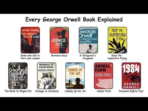 Every George Orwell Book Explained in 9 Minutes