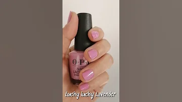 LUCKY LUCKY LAVENDER OPI Regular Nail Polish 