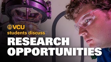 VCU Students discuss Research Opportunities