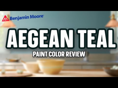 Aegean Teal | Benjamin Moore Color Of The Year | Design Trends 2021