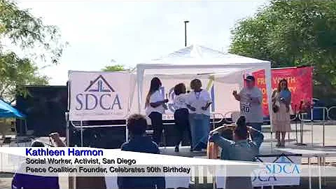 San Diego's own, Kathleen Harmon celebrates her 90...