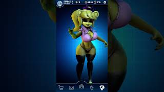 Golden Fredina FNAF AR Workshop Animation