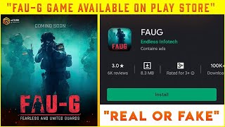 How to download FAUG - FEARLESS AND UNITED - GUARDS real or fake | DynA FIGHTER XT | screenshot 5