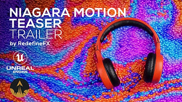 Niagara Motion Teaser Trailer: Unreal Engine Real-Time Motion Design Course by RedefineFX