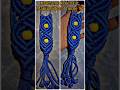 DIY macrame keychain making idea at home || #shorts #viral #diy #tutorial