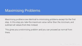 Munkres Algorithm Tutorial