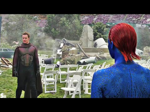 Magneto vs Mystique - Final Fight Scene. | X-Men : Days of Future Past (2014)