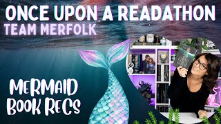 Mermaid Book Recs // 10 Must-Read Books Featuring Mermaids🧜🏼‍♀️|Once Upon A Readathon Announcement