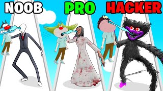 NOOB vs PRO vs HACKER vs God | In Ghoul Run | With Oggy And Jack | Rock Indian Gamer |