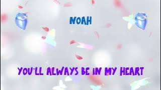 For NOAH – I Love You Song | I Love You, Noah