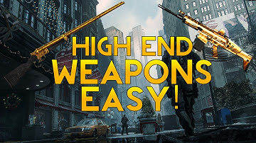 The Division Beta - Easy High End Weapons & High End Vendor Location (Best Weapons)