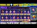 BUSET! MODAL 300💎 DAPET SKIN STUN MWORLD SPARKLE ALL STAR BEBAS PILIH MLBB | EVENT LEGEND FANNY
