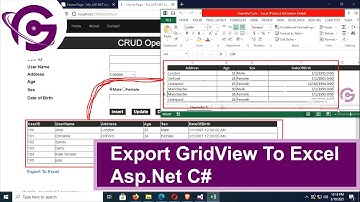 Export GridView To Excel xls In ASP Net C# | ProgrammingGeek