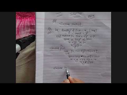 Linear programming problems