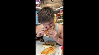 Making & eating grilled cheese burritos! (Live replay)