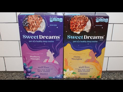 New Sweet Dreams Cereal: Natural Ingredients for a Better Sleep routine