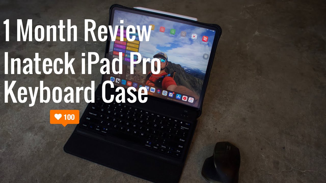 1 Month Review of Inateck KB02010 iPad Pro keyboard case YouTube