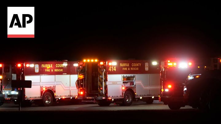 Massive search and rescue operation underway near Reagan Airport after plane crash