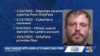 Palm Coast man arrested, accused of using AI to create child sexual abuse images