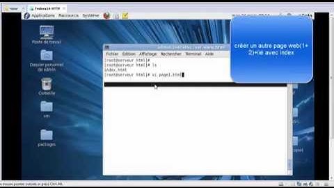 Configuration WEB http sous linux