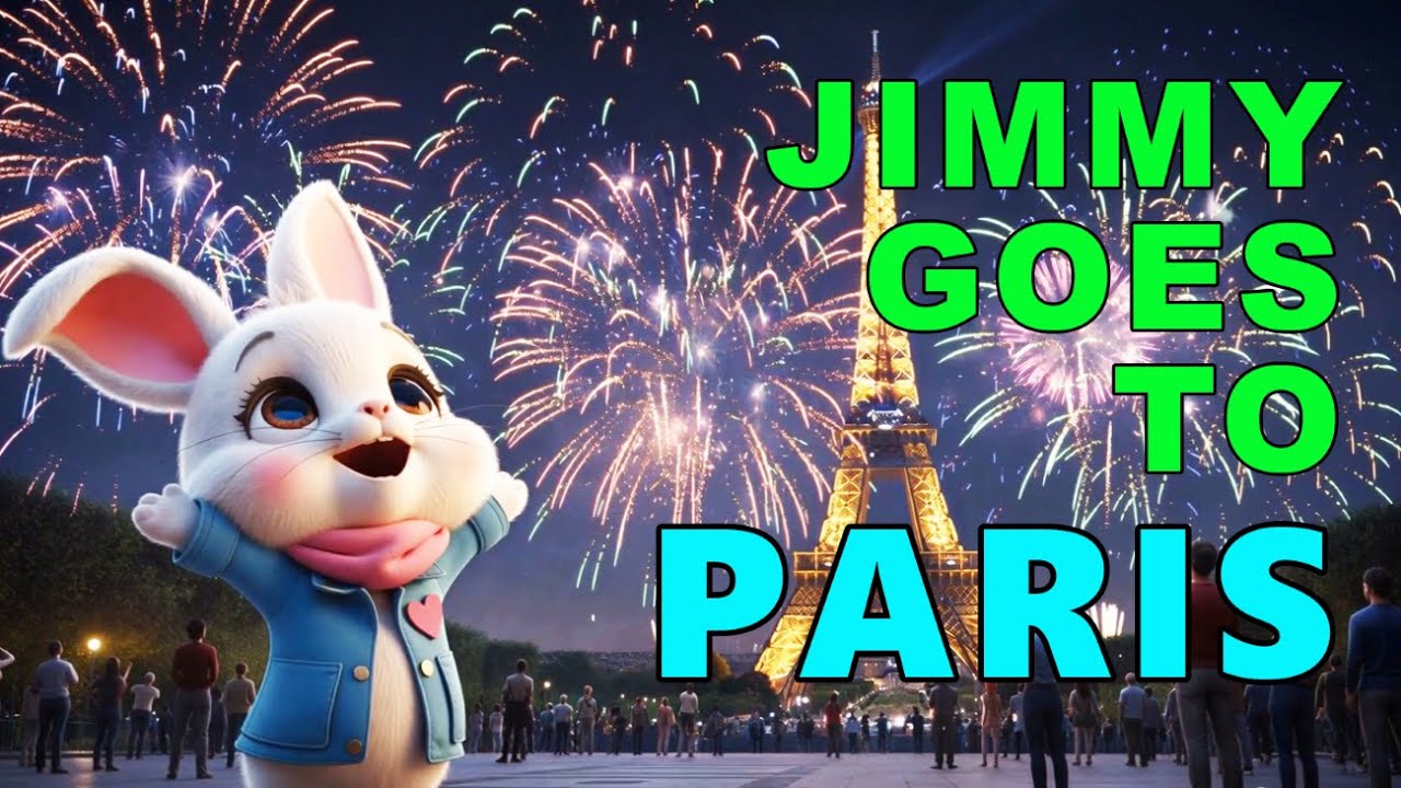Swl Jimmy The Rabbit Jimmy Goes to Paris | Fun Travel Story for Kids | Learn About Paris ...